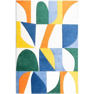 Dywan Bond 80 x 150 cm modern wielokolorowy