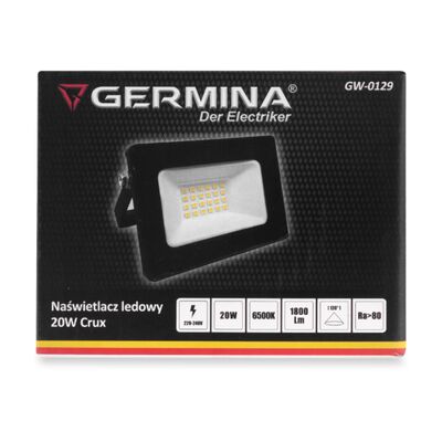 Naświetlacz LED 20 W 1800 lm 6000 K IP65