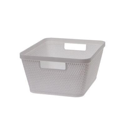 Koszyk plastikowy Terra 8 l biały