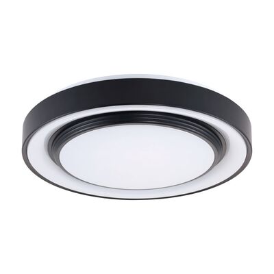 Plafon LED Zygmunt 40 okrągły 48W 5300 lm czarno-biały GOLDLUX