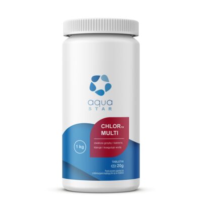 Chlor chlortix multi tabletki 20 g 1 kg Aquastar