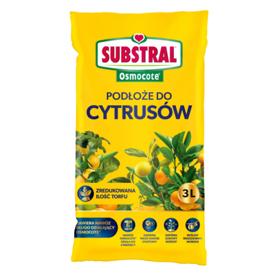 Specjalistyczne podłoże Osmocote DO CYTRUSÓW 3 l SUBSTRAL