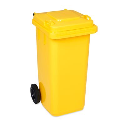 Pojemnik na śmieci 240 l żółty