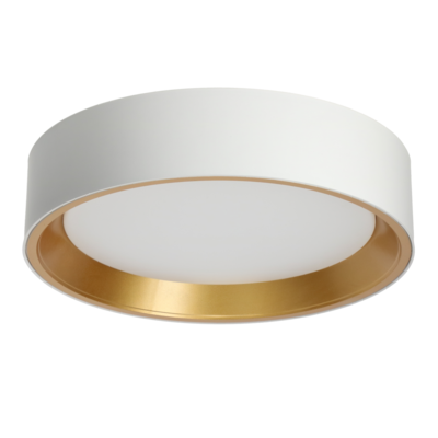 Plafon LED ORO Bento 18W NW biało-złoty