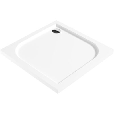 Brodzik CUBIC kwadratowy akrylowy gł.3 cm płaski 90 x 90 cm Deante