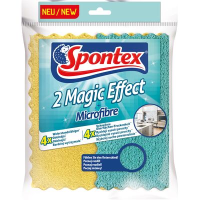 Ściereczki z mikrofibry 2 Magic Effect 2 sztuki Spontex