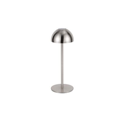 Lampa stołowa LED 9 x 25 cm srebrny