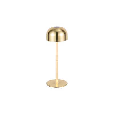 Lampa stołowa LED 9 x 25 cm złoty