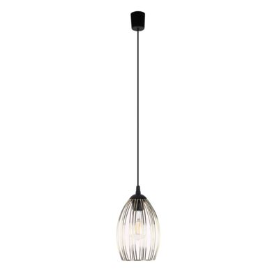 Lampa wisząca Liza czarno-złoty