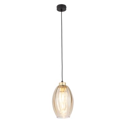 Lampa wisząca Sebo bursztynowy