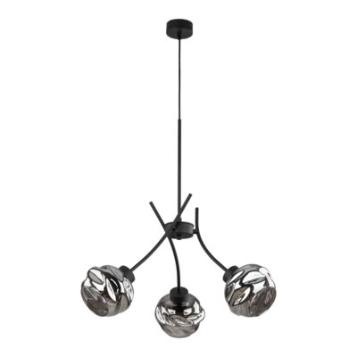 Lampa wisząca Zulia grafitowo-czarny