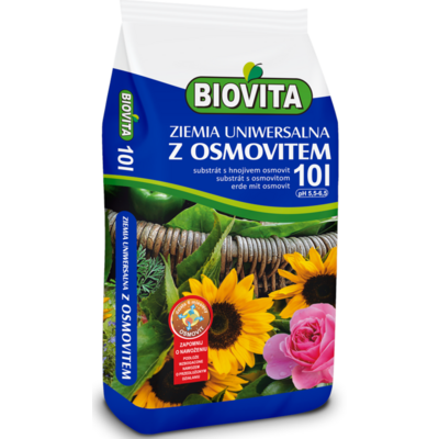 Ziemia uniwersalna z osmovitem 10 l Biovita