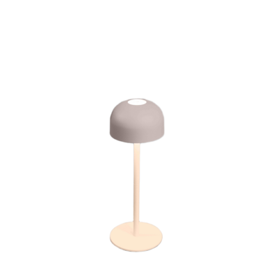 Lampa stołowa LED grzybek 9 x 25 cm 5 V beżowa MN005