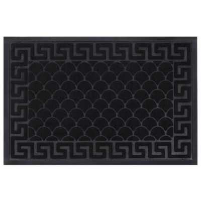Wycieraczka Tivoli 60 x 90 cm bordiura grecki czarny
