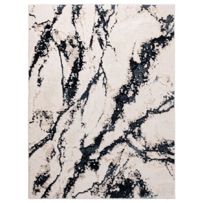 Dywan Stone 80 x 140 cm marmur czarny