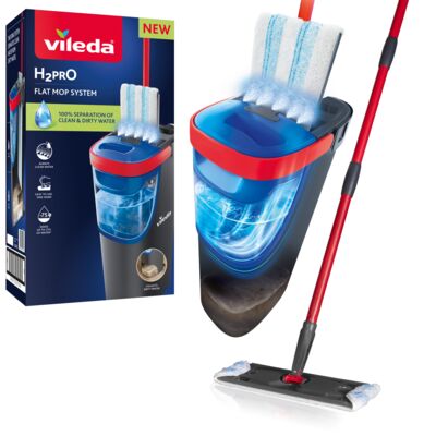 Mop płaski z pojemnikiem 1,2 l H2Pro Vileda
