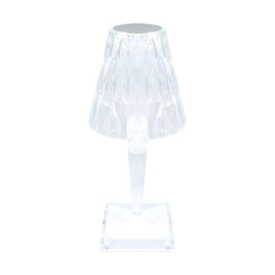 Lampka stołowa Dabi LED crystal ciepła biel ww struhm