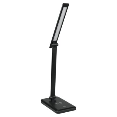 Lampka biurkowa LED z ładowarką indukcyjną 3,6 W czarna
