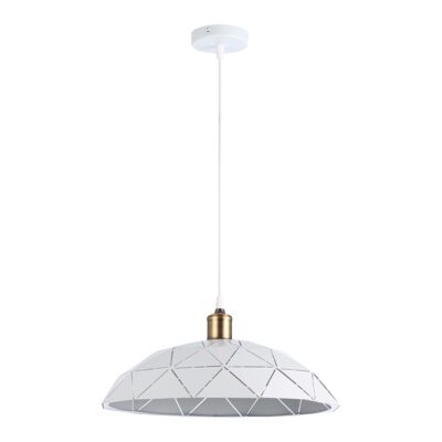Lampa wisząca 1 x E27 biały 20 W 230 V IP20 DPM