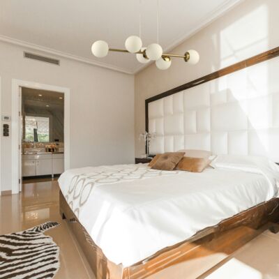 Lampa wisząca 6 x E27 złota 12 W 230 V DPM