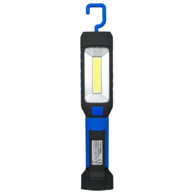 Latarka robocza COB + LED 100 + 200 lm 5 W