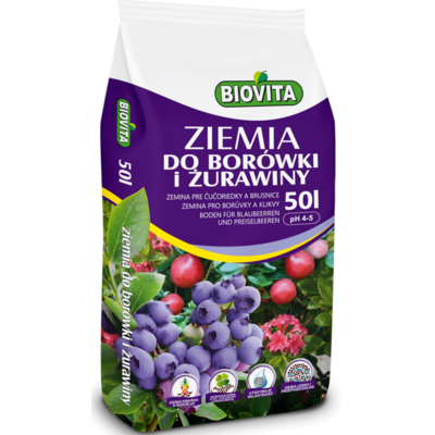 Ziemia do borówki i żurawiny 50 l BIOVITA