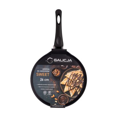 Patelnia do naleśników Sweet 26 cm czarny