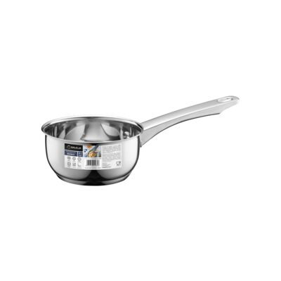 Rondelek Rony 12 cm 0,6 l srebrny