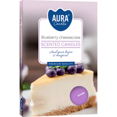 Podgrzewacz Sernik jagodowy P15-359 6 sztuk Aura Candles