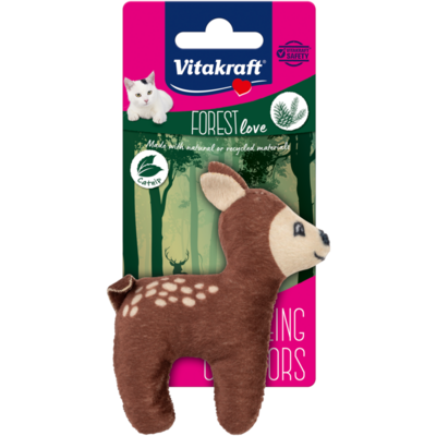 Zabawka dla kota jeleń z kocimiętką FOREST LOVE Vitakraft