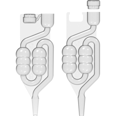 Rurka fermentacyjna 6-komorowa V2