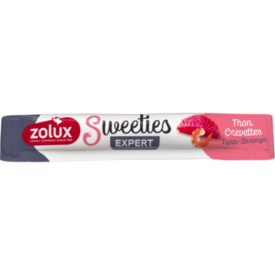 Przysmak kremowy dla kota SWEETIES z tuńczykiem i krewetką 1 sztuka 14 g ZOLUX