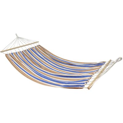 Hamak 200 x 100 cm kolorowe pasy