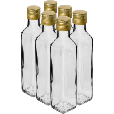 Butelka Maraska 250 ml z zakrętką 6 sztuk
