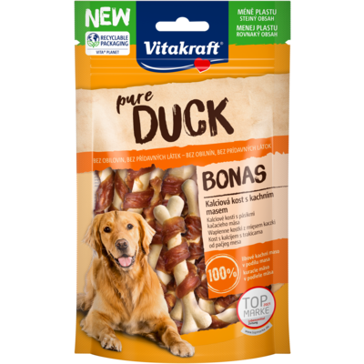 Przysmak dla psa Duck Bonas kości z kaczką 80 g Vitakraft