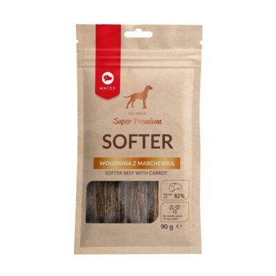 Przysmak dla psa SOFTER wołowina z marchewką 90 g Maced