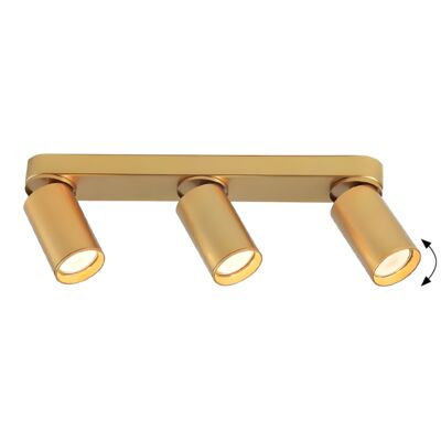 Lampa sufitowa Mirina GU10 3xmax5W L38 cm złoty