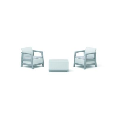 Zestaw Scandi balkon szary