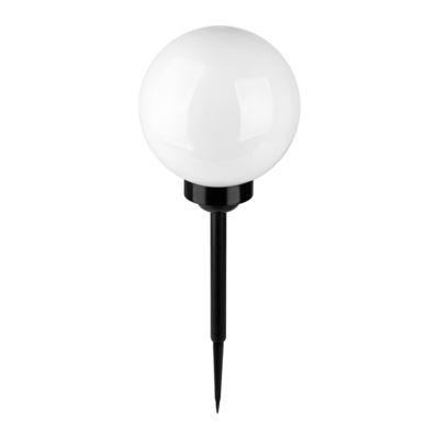 Lampa LED solarna wbijana kula ogrodowa 30 cm