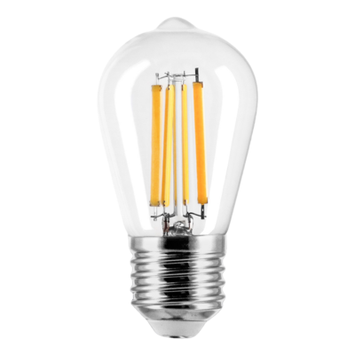 Żarówka LED filament E27 St45 7W WW
