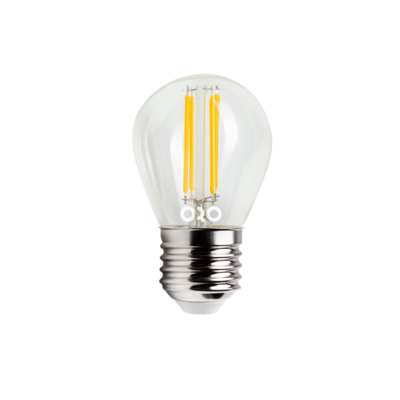 Żarówka LED ORO E27 G45 FL CLARO 4W DW