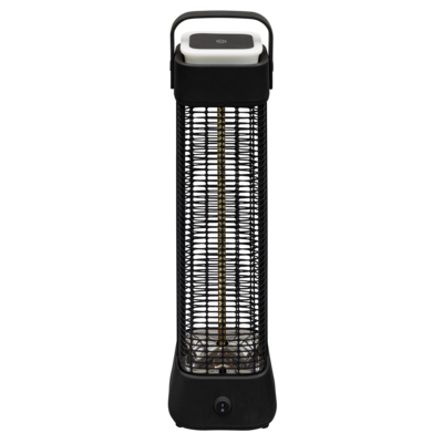 Ogrzwacz tarasowy 1200 W czarny