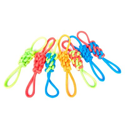 Przeciągacz zaplatany z dwoma uchwytami energy 70 g x 34 cm Dingo