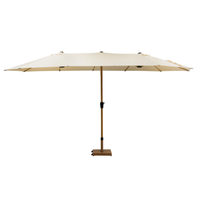 Parasol potrójny beżowy
