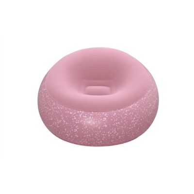 Pufa dmuchana różowa 112 cm Bestway