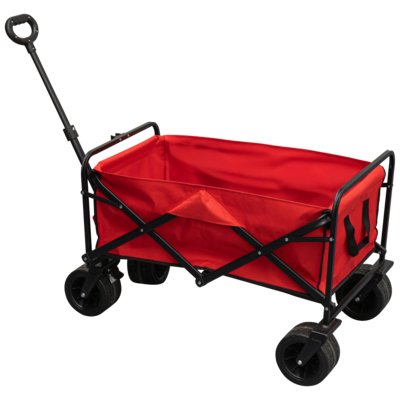 Wózek transportowy czerwony