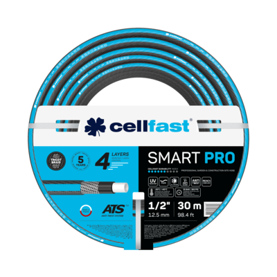 Wąż ogrodowy 4 warstwowy SMART PRO ATS 1/2