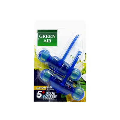 Zawieszki barwiące Green Air do toalet Lemon 2 szt. 55g