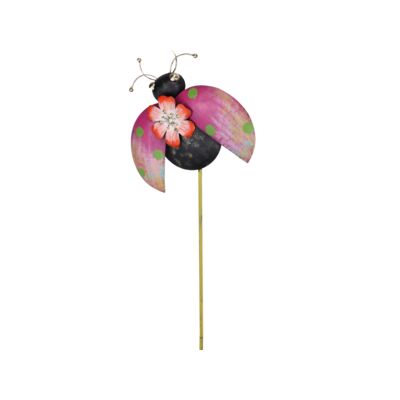 Pik metalowy biedronka 111 cm