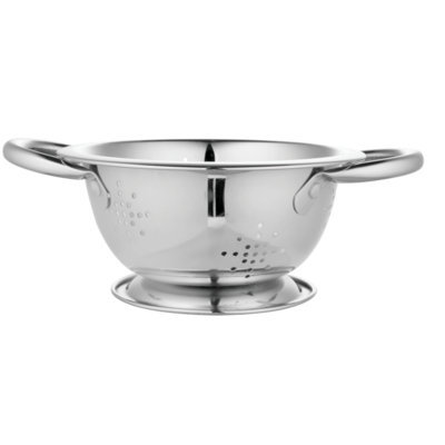 Durszlak metalowy z uchwytami 16 cm